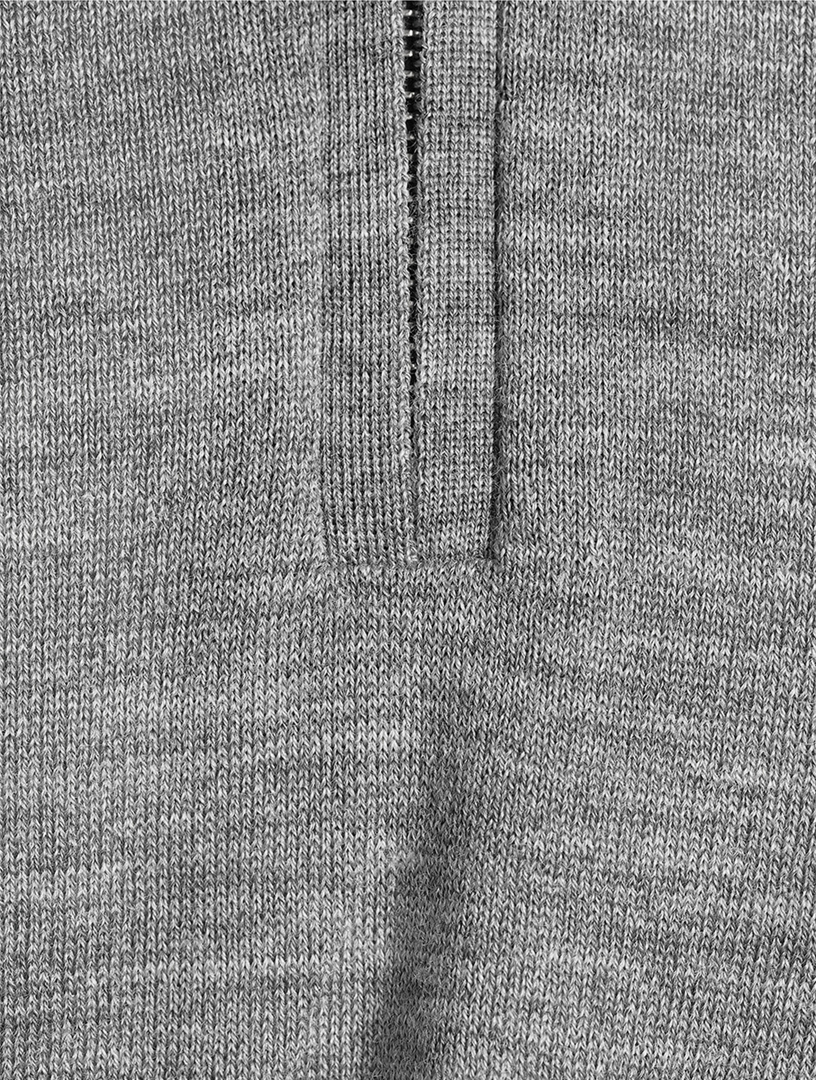 cantate Washable Wool ロンT 48 GRAY Washable Wool L/S Shirts