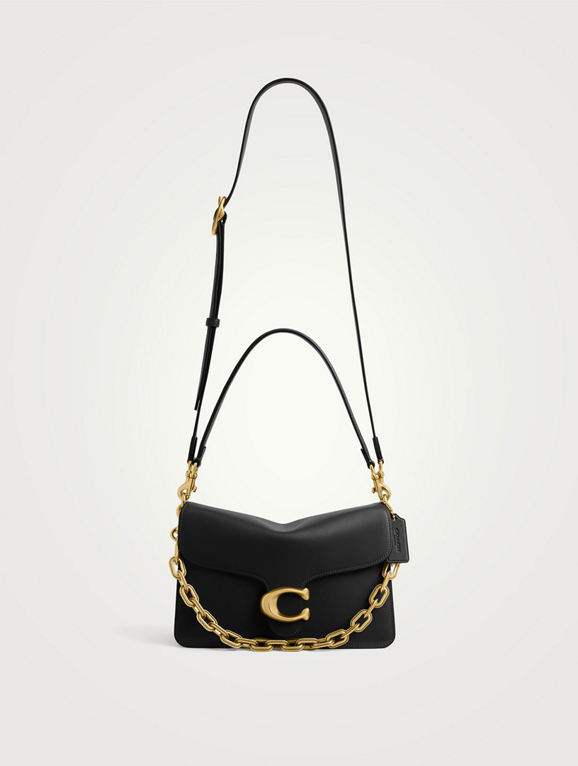 COACH Tabby Chain Leather Shoulder Bag | Holt Renfrew
