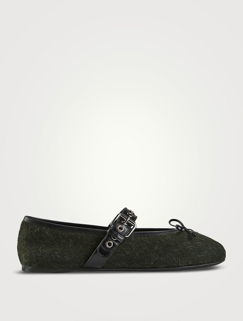 Ballerines Charles IX en laine
