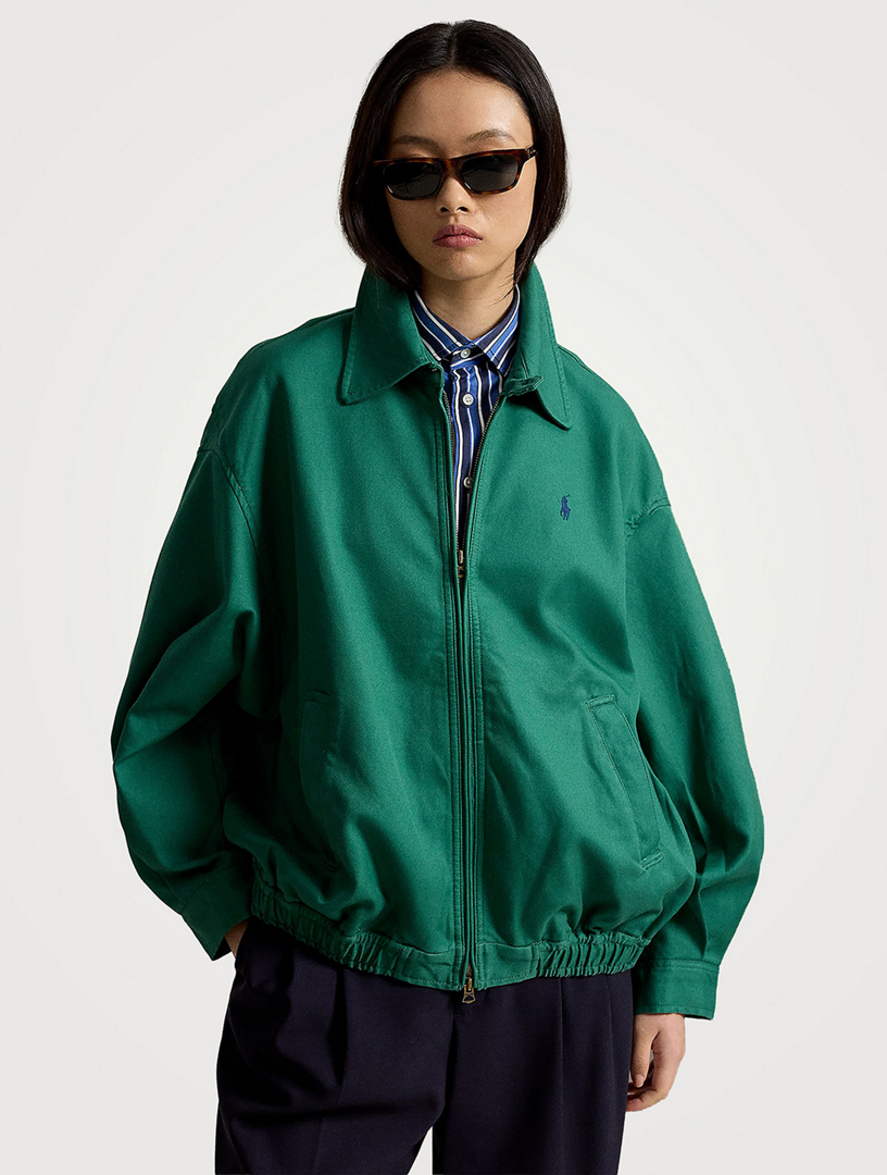 POLO RALPH LAUREN Oversized Cotton Jacket | Holt Renfrew