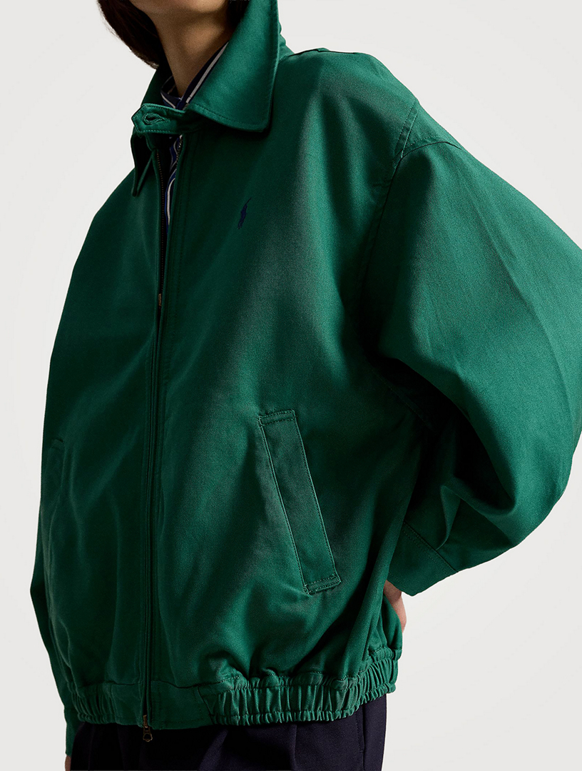 POLO RALPH LAUREN Oversized Cotton Jacket | Holt Renfrew