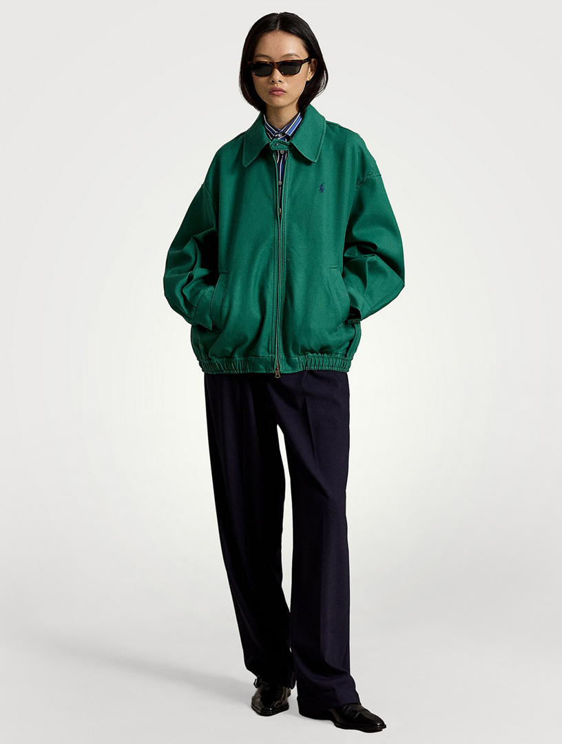 POLO RALPH LAUREN Oversized Cotton Jacket | Holt Renfrew