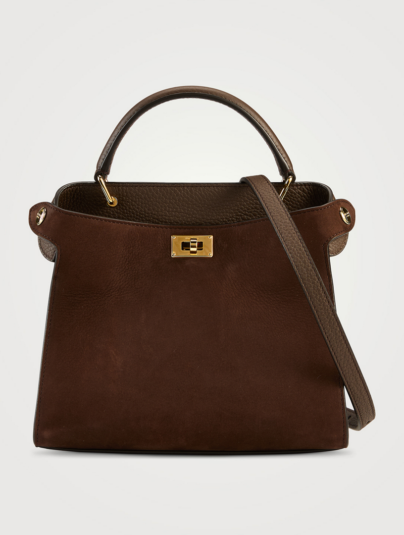 Mini Lutece Suede Satchel