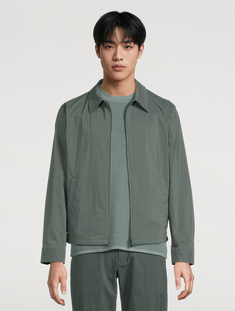 Theory - Theory  22ss ブルゾン THEORY Textured Nylon City Zip Jacket | Holt Renfrew