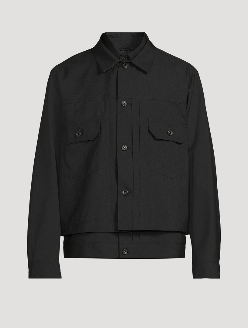 SACAI Wool-Blend Suiting Jacket | Holt Renfrew