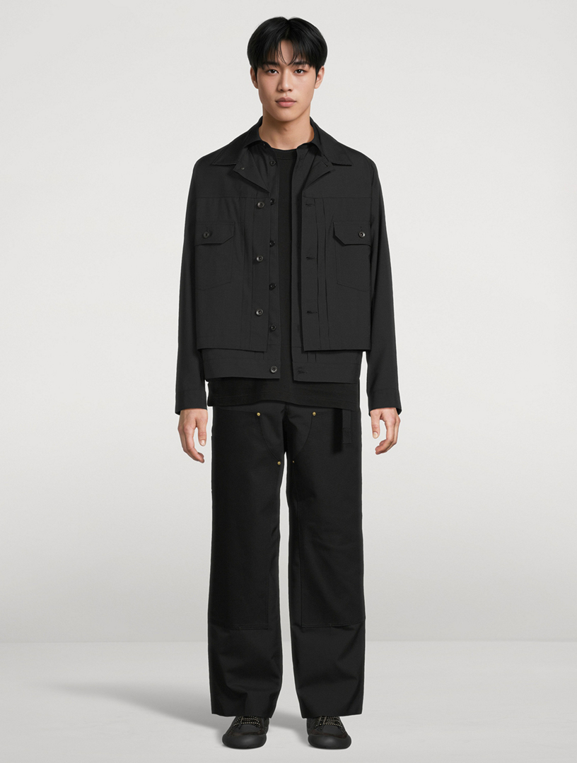 SACAI Wool-Blend Suiting Jacket | Holt Renfrew