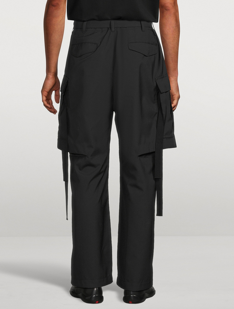 パンツ Sacai Suiting Cargo Pants SACAI Wool-Blend Cargo Suiting Pants | Holt Renfrew