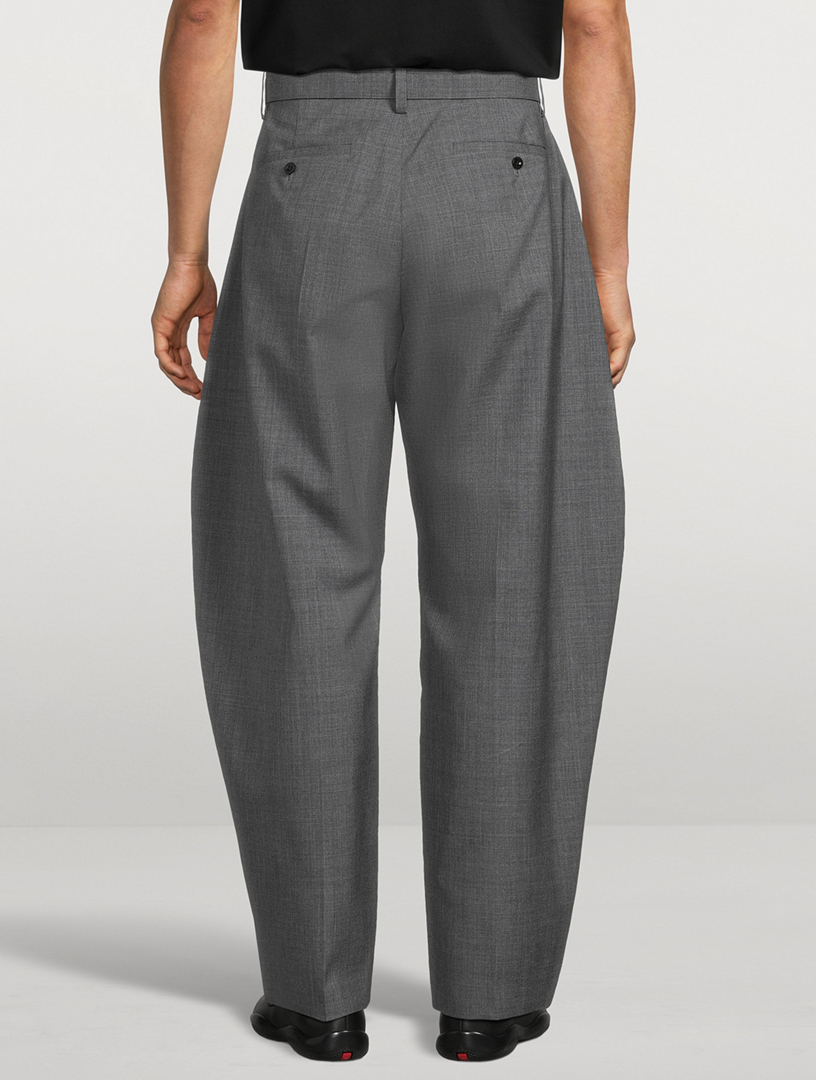 SACAI Wool Suiting Tapered Pants | Holt Renfrew