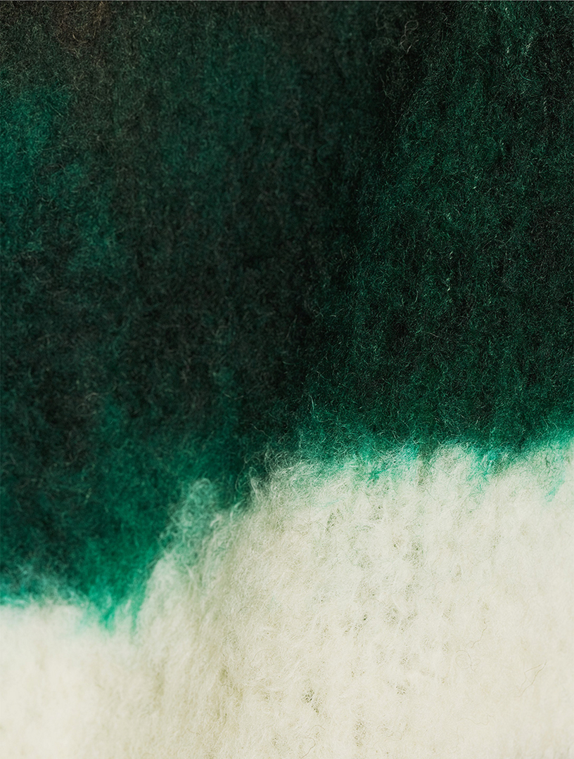 SACAI Wool-Blend Chusen-Dyed Cardigan | Holt Renfrew