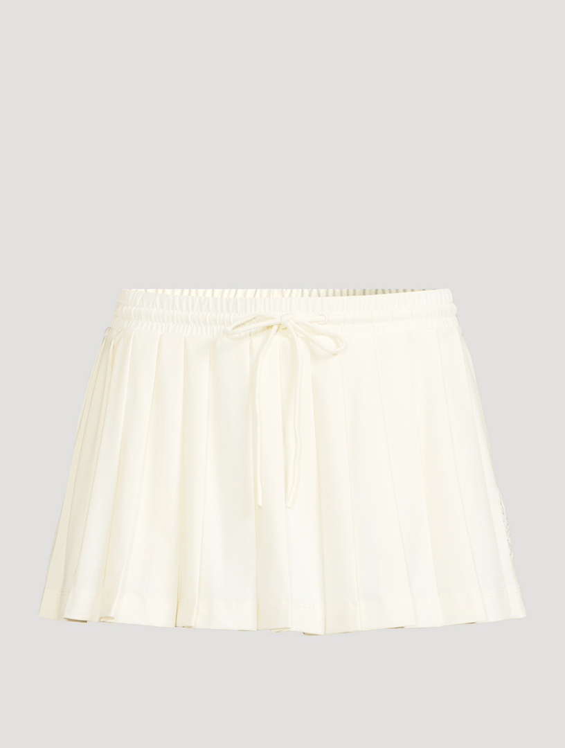 MALBON GOLF Giselle Pleated Mini Skirt | Holt Renfrew