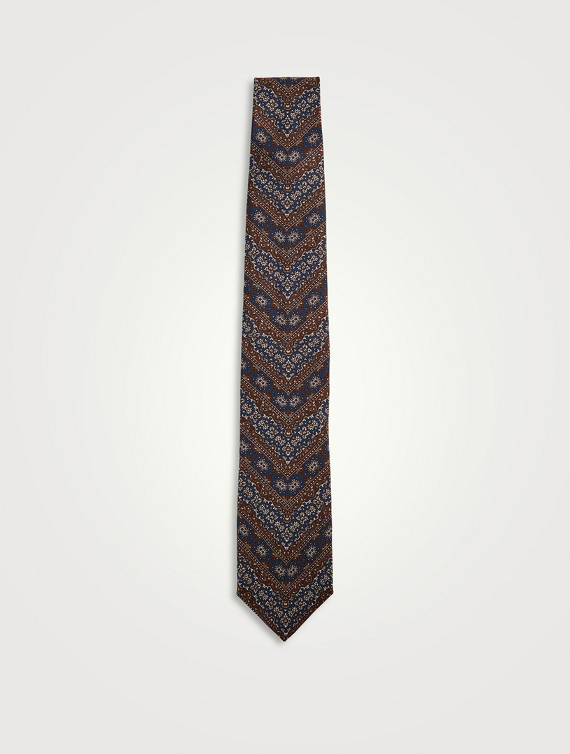 Paisley Medallion Tie