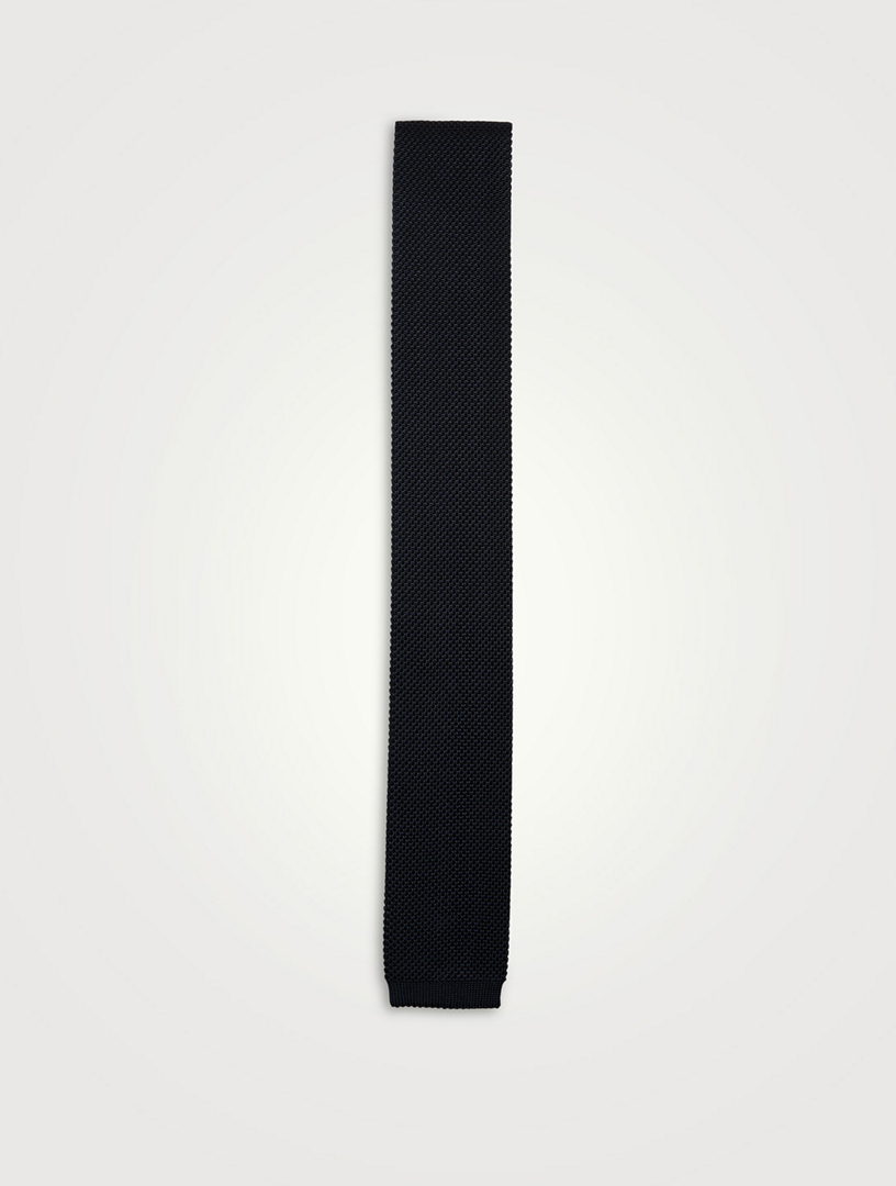 Textured Knit Tie