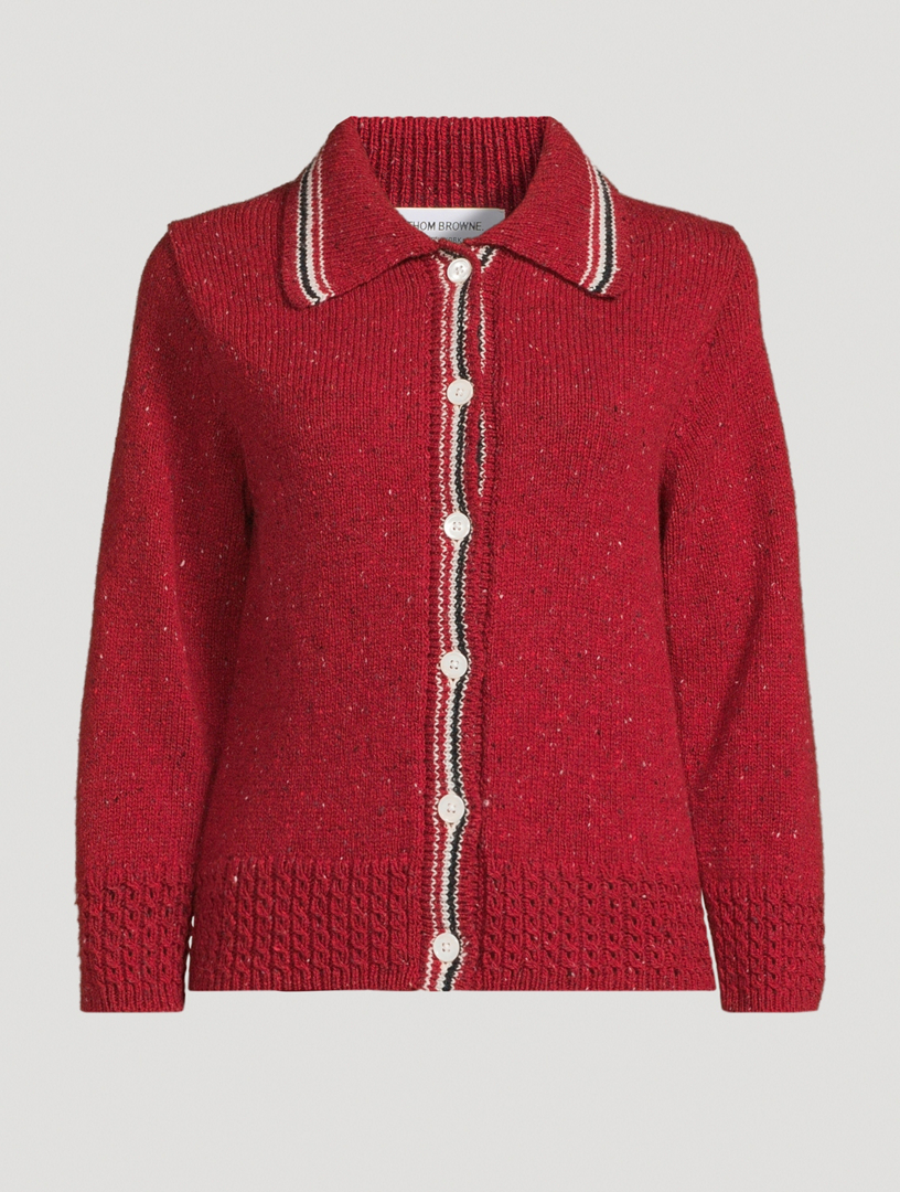 Hector Intarsia Donegal Cardigan