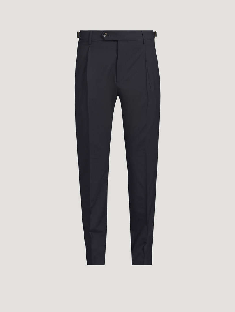 Retrolong Superfine Poplin Wool Pants