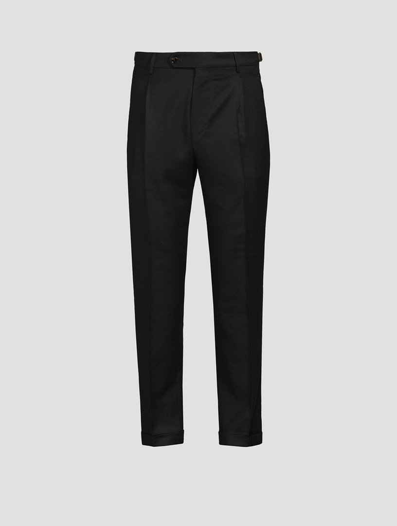 Retrolong Smart Flannel Wool Pants