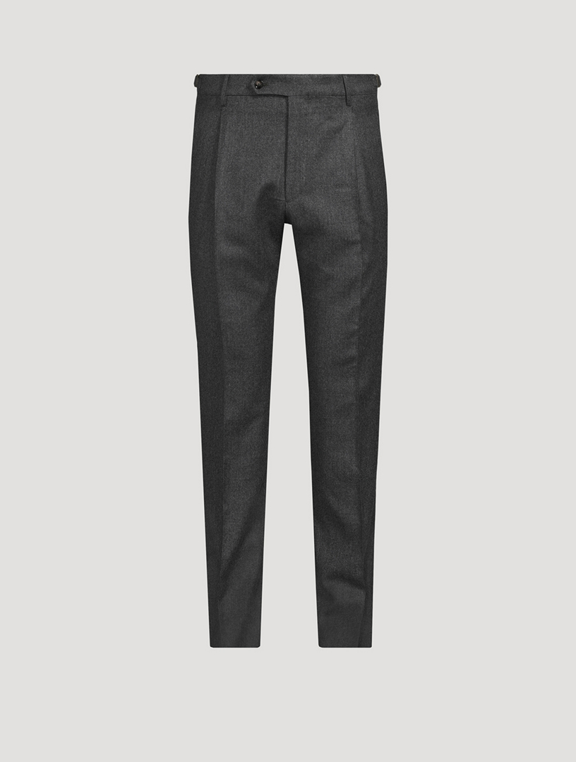 Retrolong Smart Flannel Wool Pants
