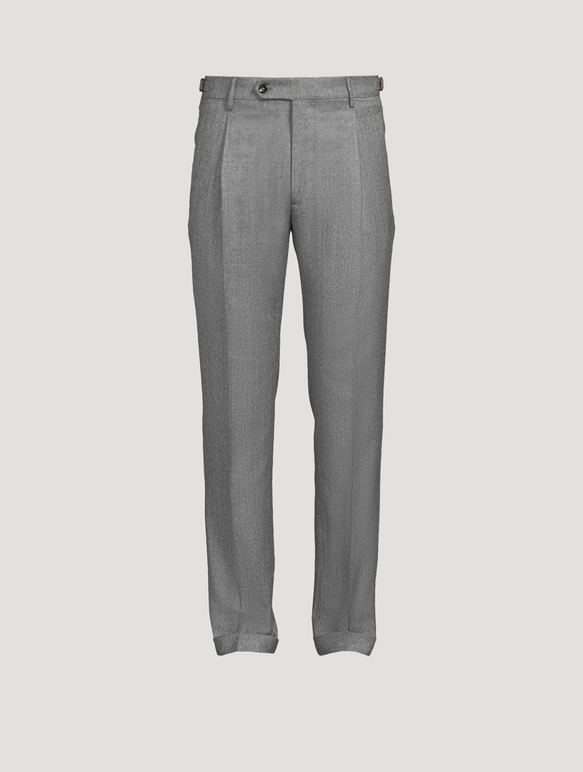 Retrolong Smart Flannel Wool Pants