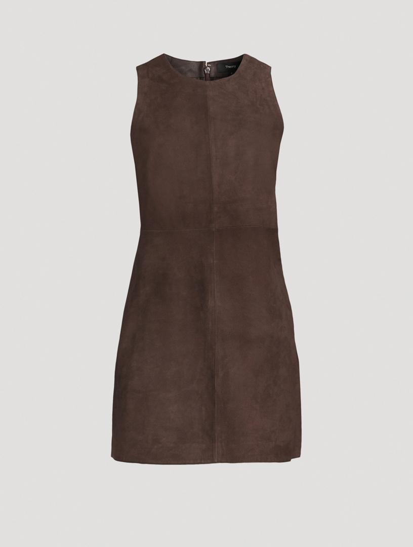 Suede Shift Dress
