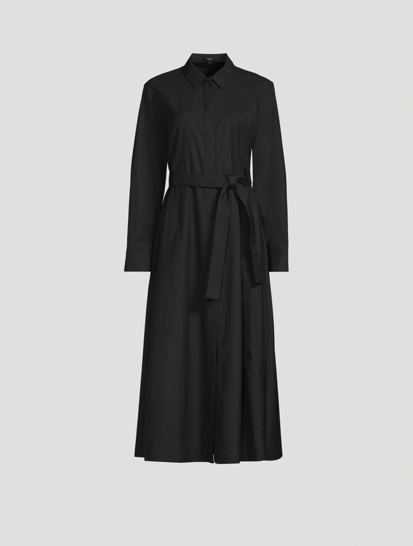Belted Shirt Dress