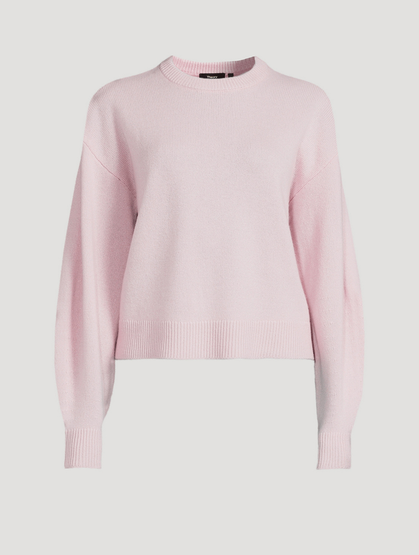 THEORY Cashmere Cropped Sweater | Holt Renfrew