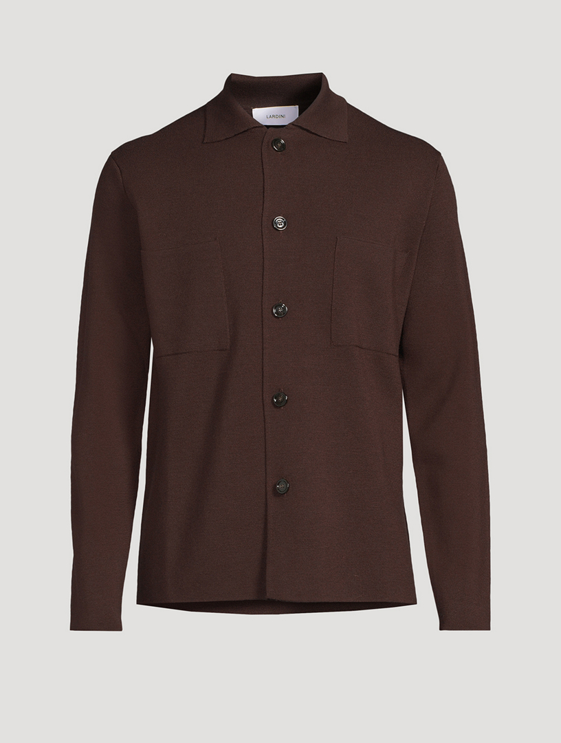 Wool Overshirt Jacket