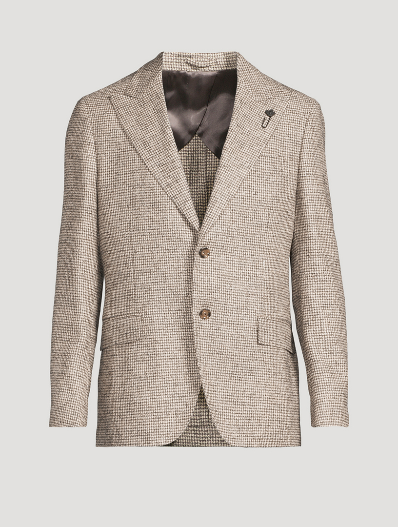 Wool And Alpaca-Blend Jacket
