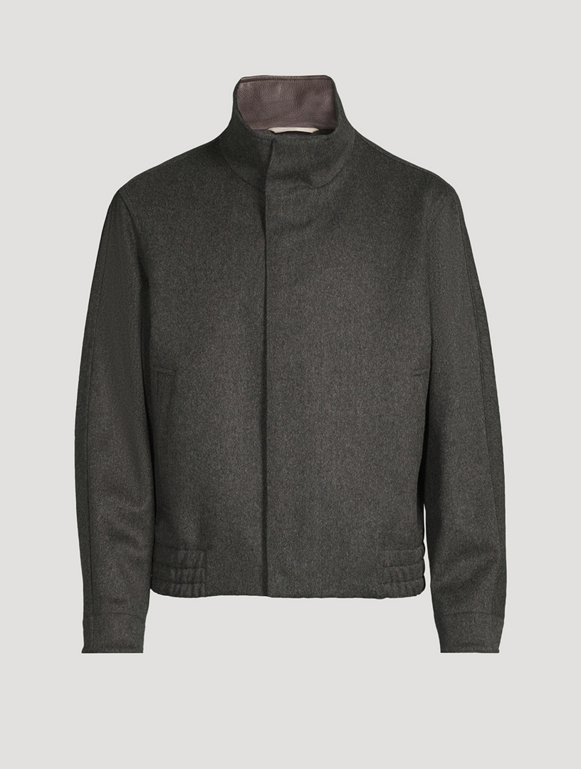Wool Blouson Jacket
