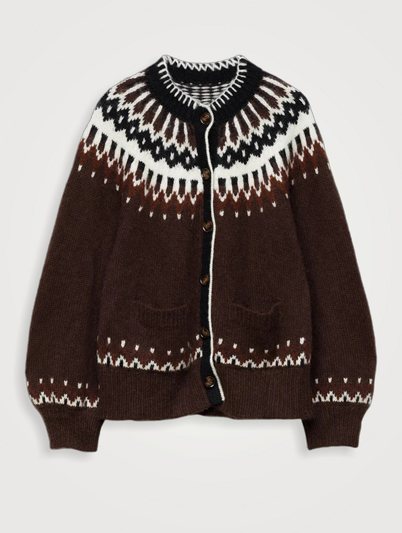 Hue Fair Isle Cardigan