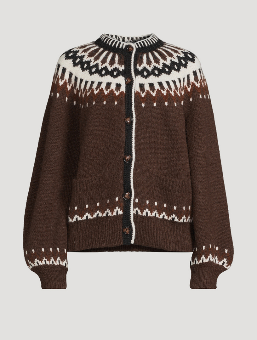 Hue Fair Isle Cardigan