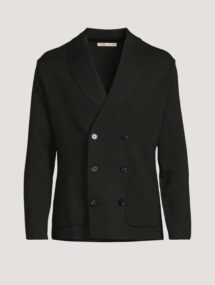Wool Double-Breasted Jacket