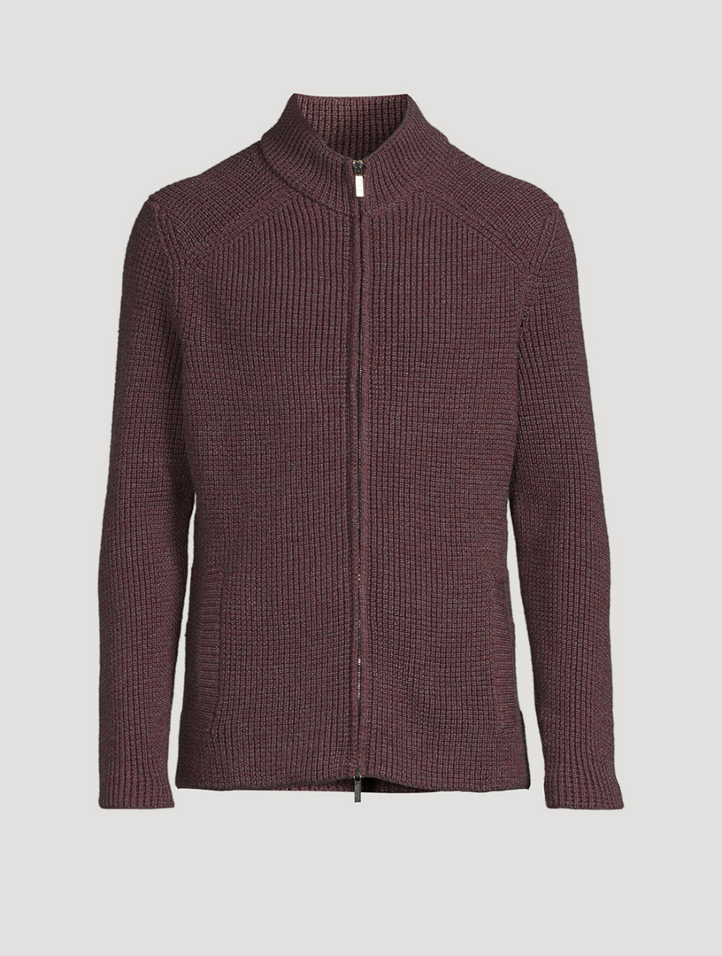 Brenta Wool Zip Jacket