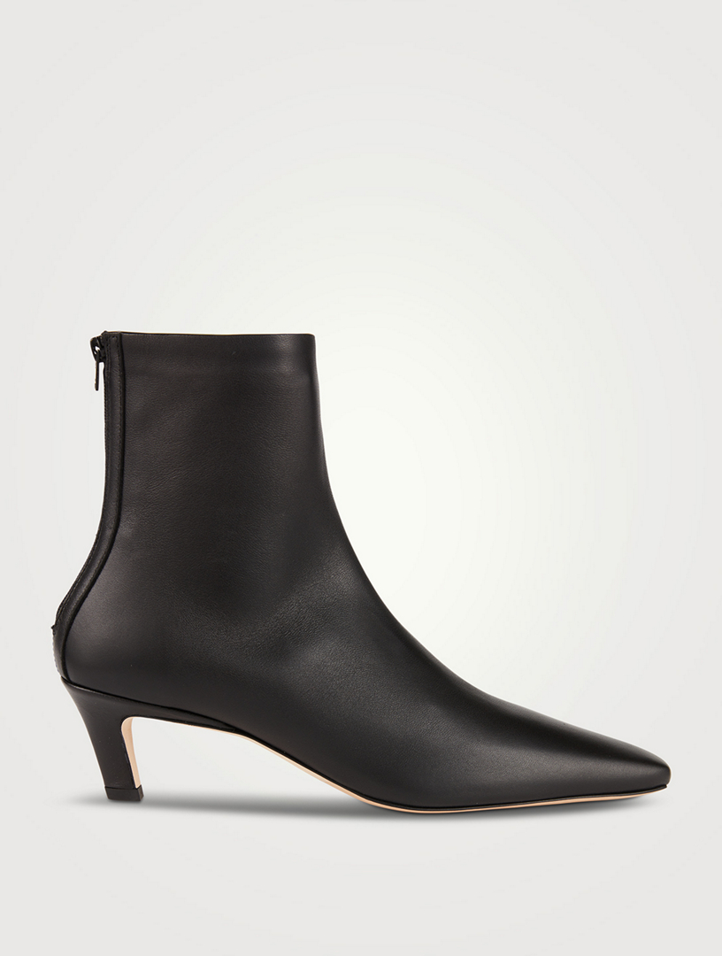 Bottillons en cuir
