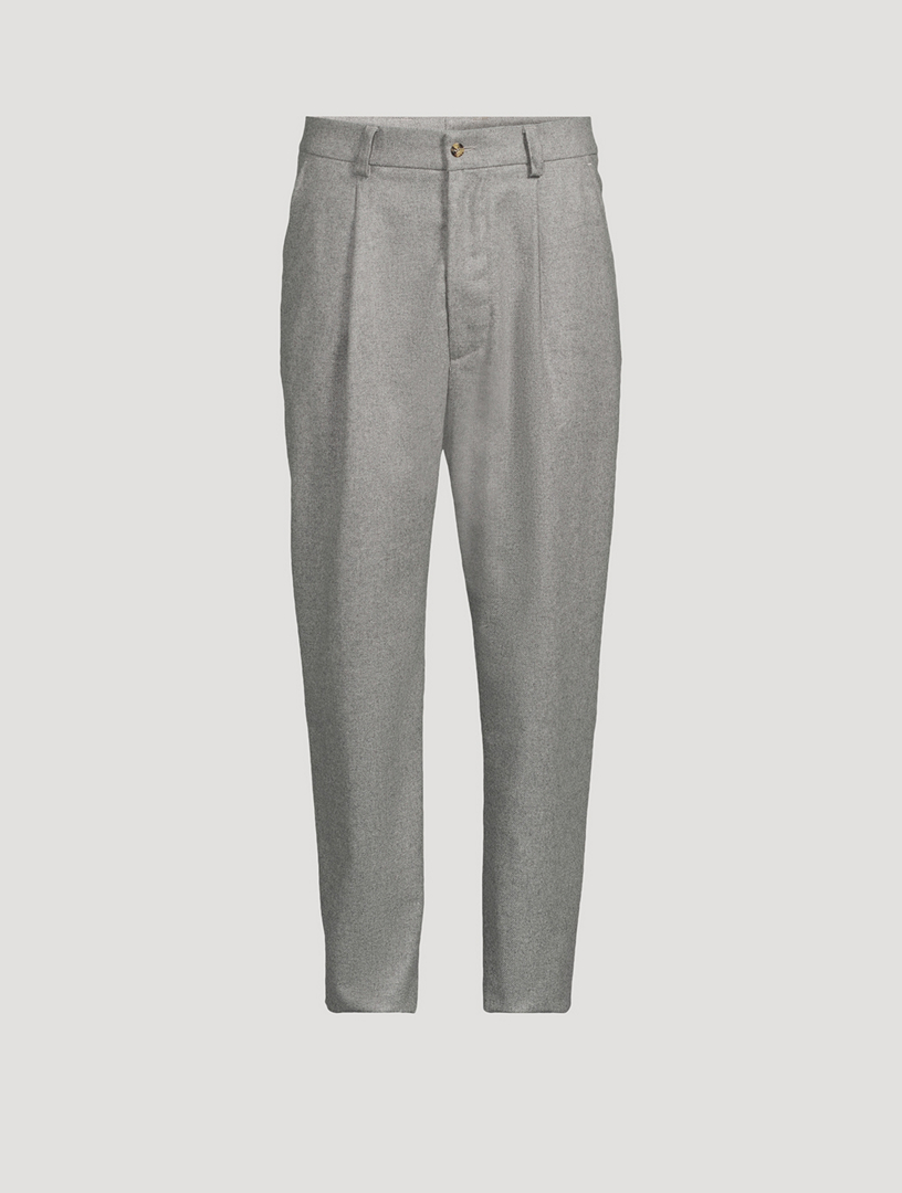 Cashmere Tapered Pants