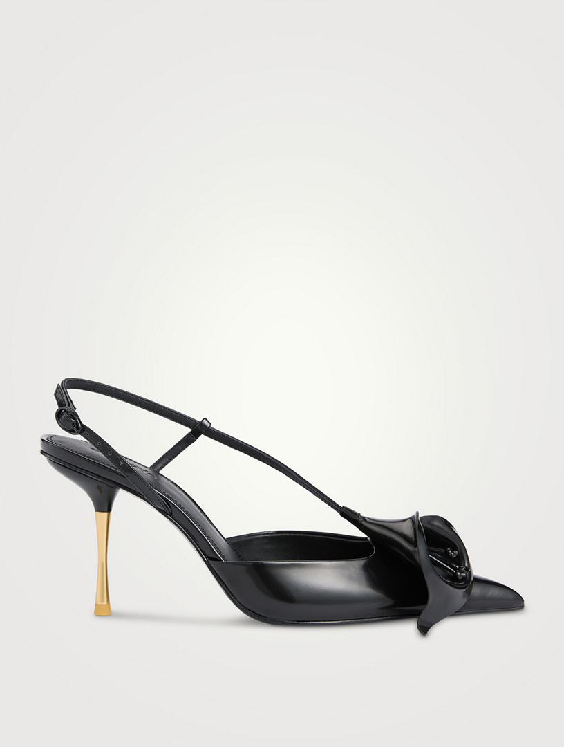 Calla Leather Slingback Pumps