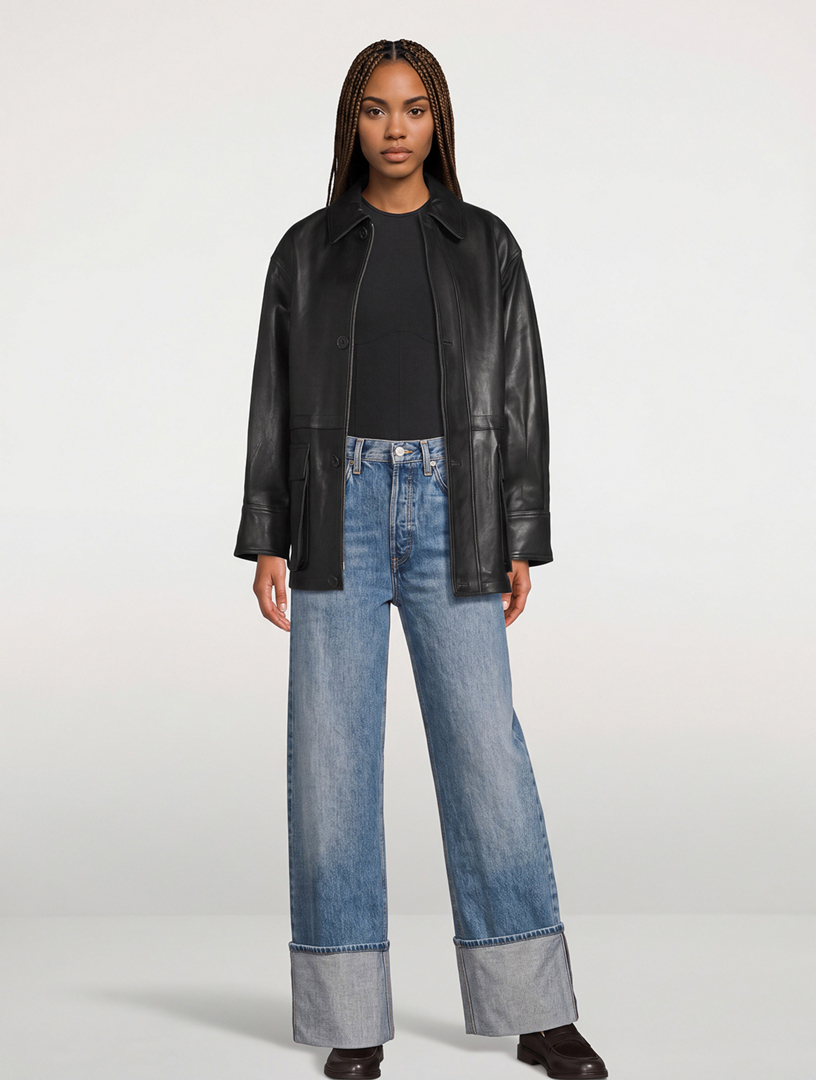ARMA Maeve Leather Jacket | Holt Renfrew