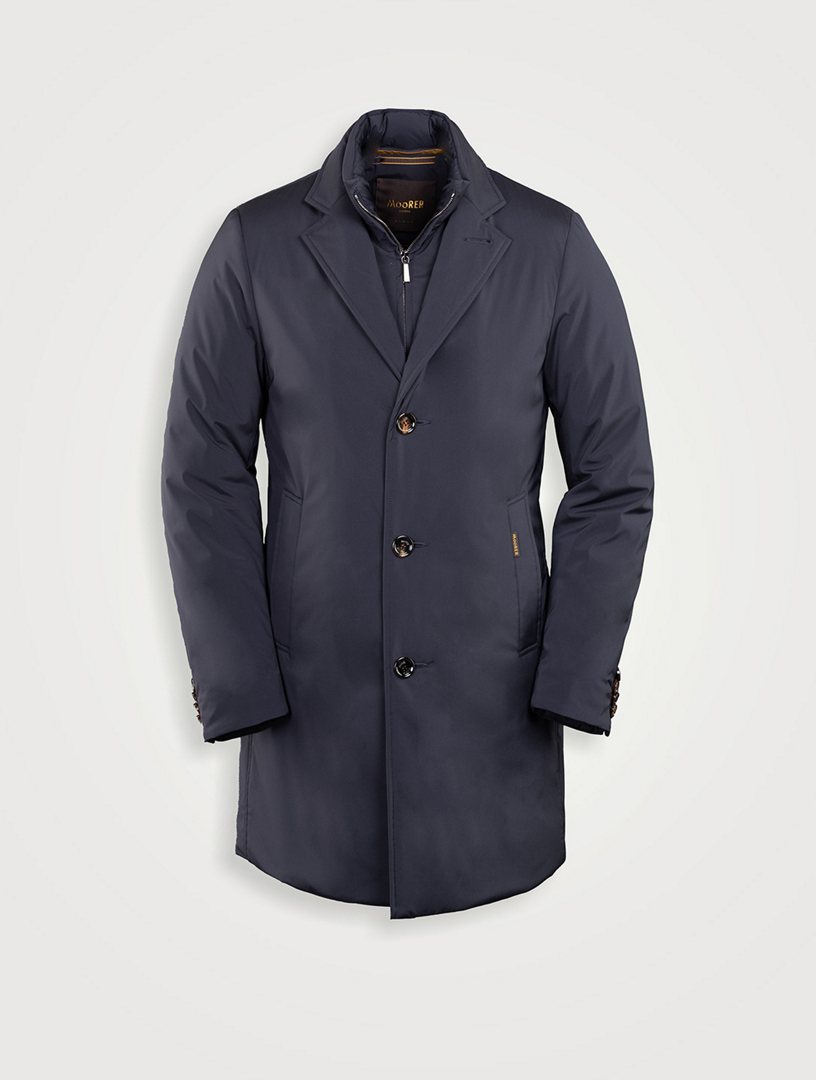 Nizzoli Silk-Blend Coat