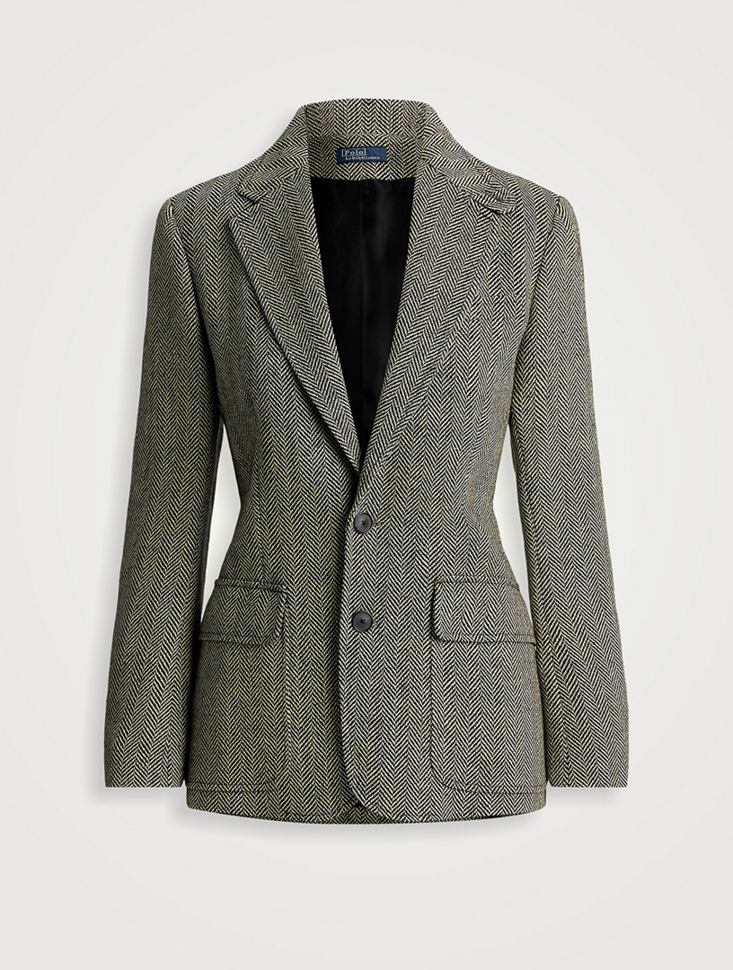 Heritage Herringbone Blazer