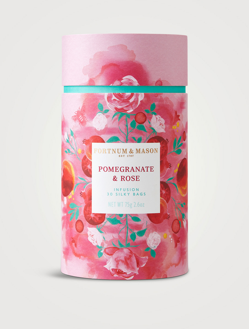 Pomegranate & Rose Infusion Tin 30 Silky Bags