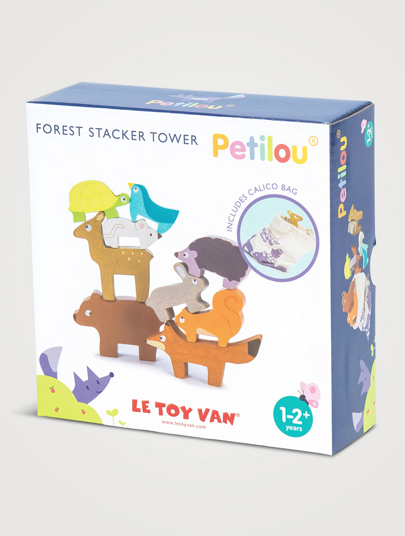 LE TOY VAN Forest Animals Wooden Stacking Toy Holt Renfrew