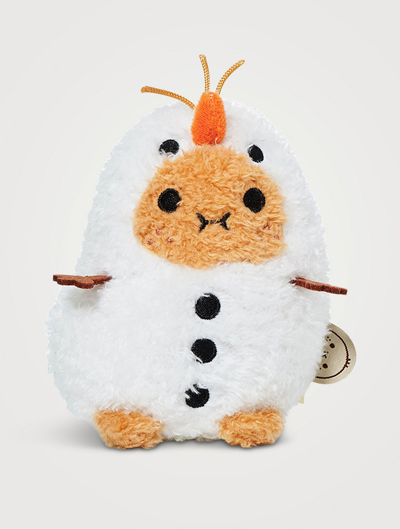 Snowman Ricespud Mini Sitting Plush Toy