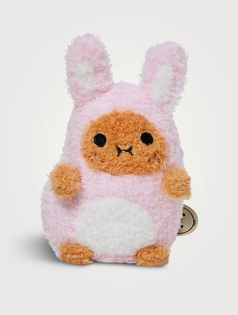 Pink Bunny Ricespud Mini Sitting Plush Toy