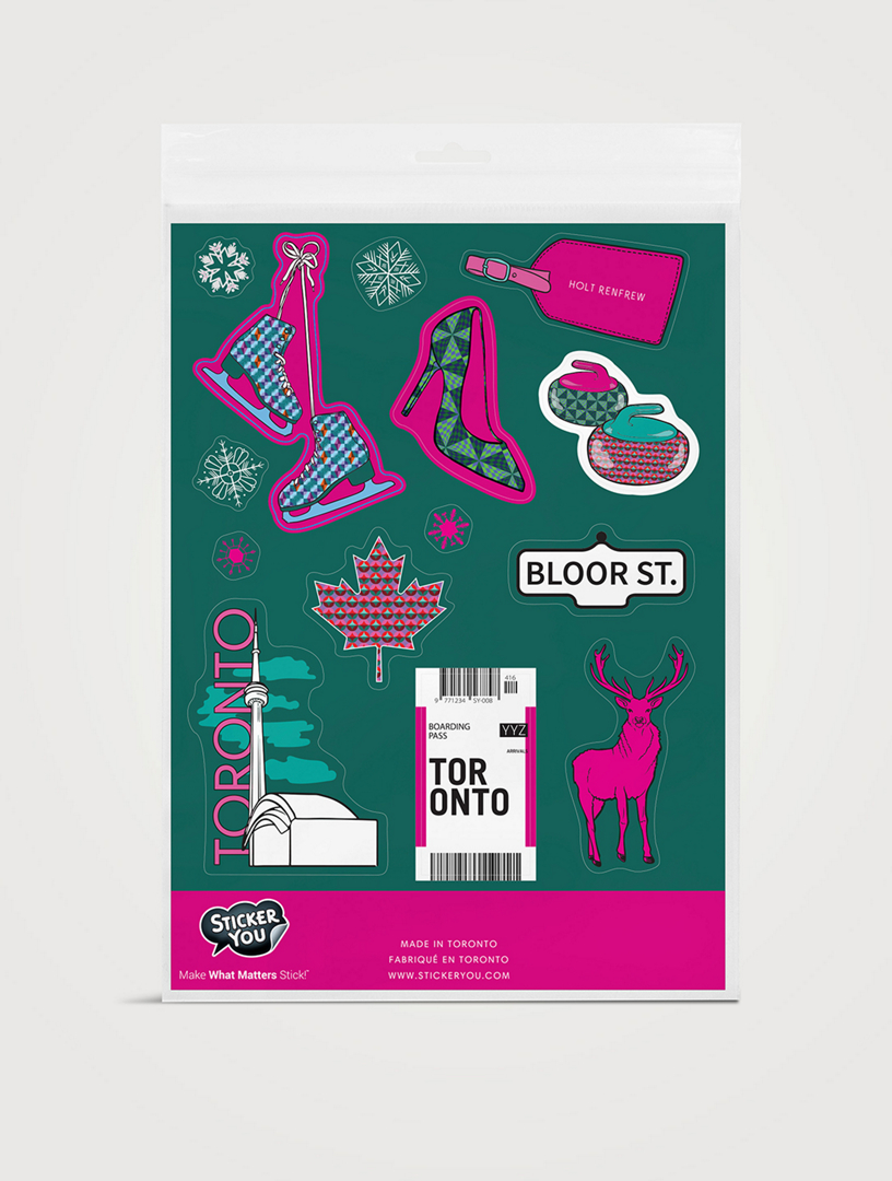 Holiday Sticker Pages - Toronto