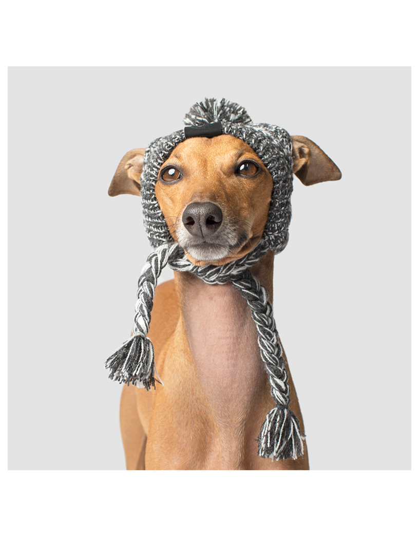 Polar Pom Pom Dog Hat- Size