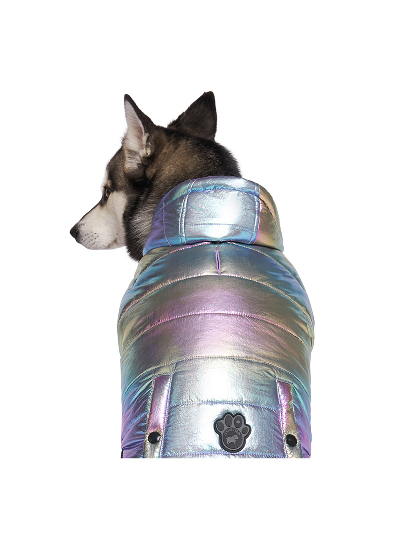 Shiny Puffer Dog Vest