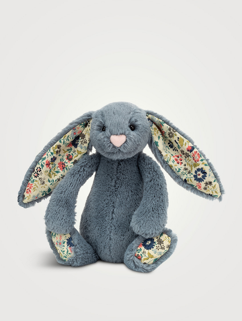 Little Blossom Dusky Blue Bunny Plush Toy