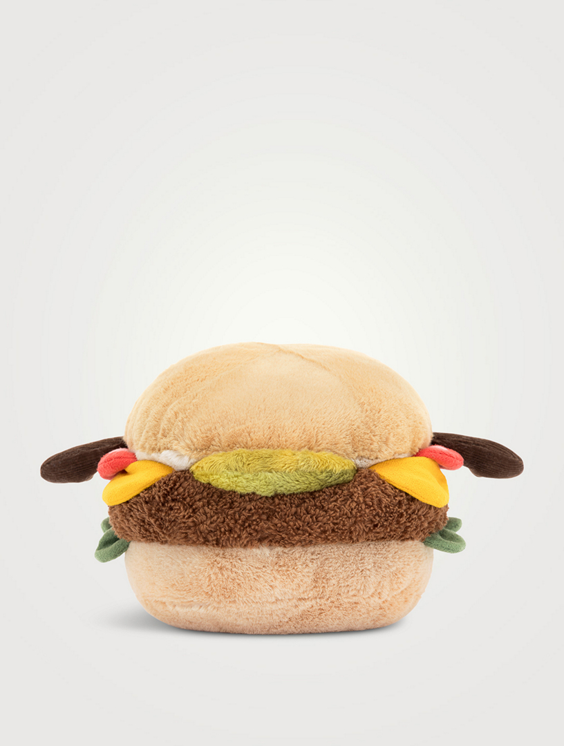 Amuseable Burger Plush Toy