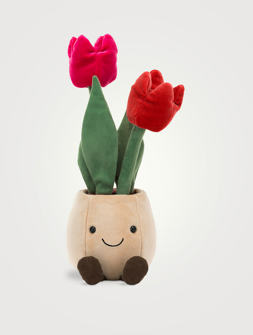 Amuseable Tulip Pot Plush Toy