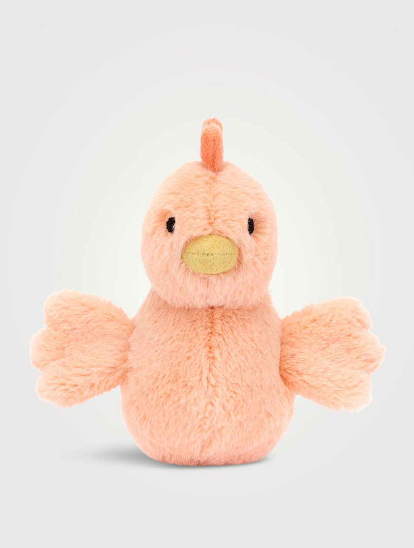 Poulet duveteux en peluche