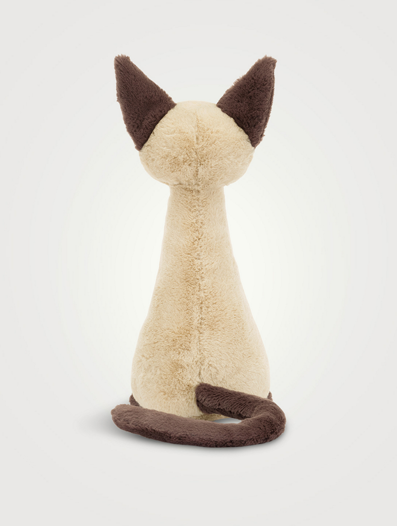  iris siamese cat 猫　ネコ　ぬいぐるみ　動物 JELLYCAT Iris Siamese Cat Plush Toy | Holt Renfrew