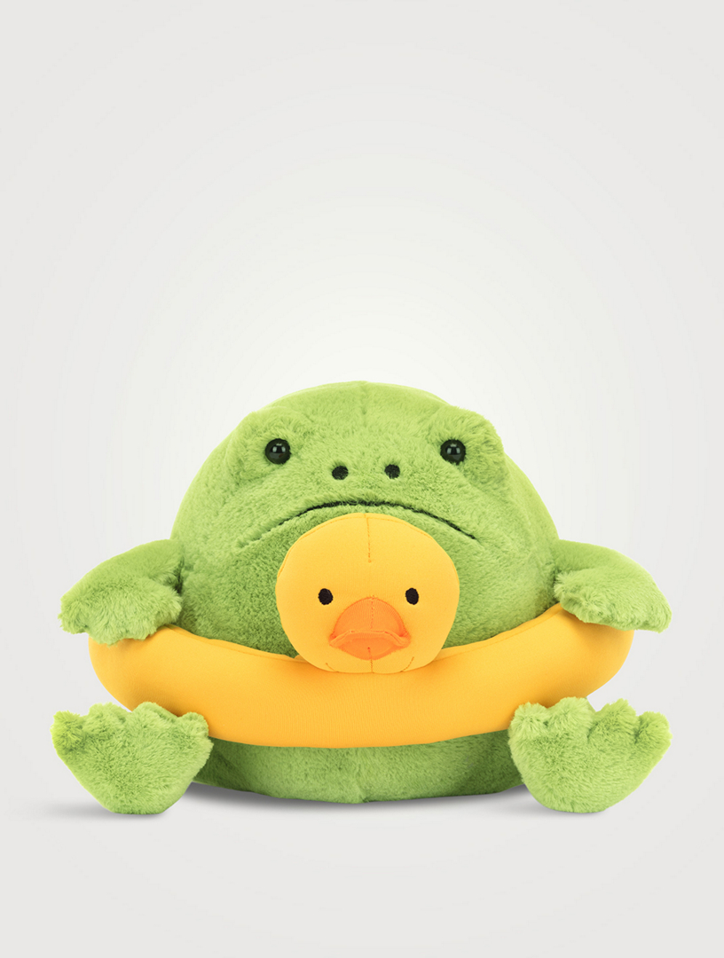 Ricky Rain Frog With Ring Plush Toy